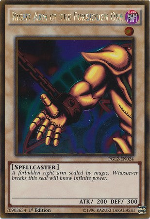 Right Arm of The Forbidden One - Gold Rare - King Gaming 