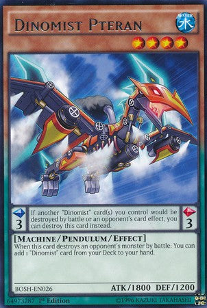Dinomist Pteran - Rare - King Gaming 