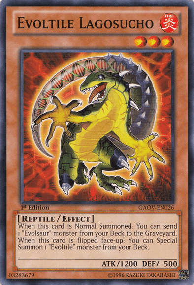 Evoltile Lagosucho - NM Common King Gaming
