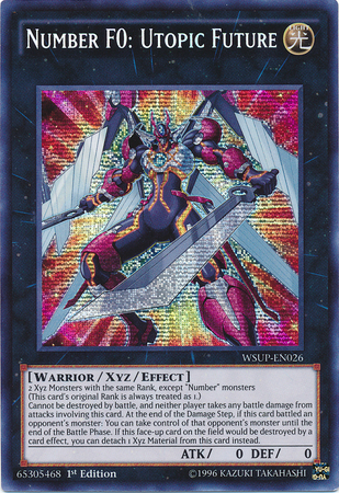 Number F0: Utopic Future - Prismatic Secret Rare - King Gaming 