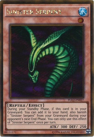 Sinister Serpent - Gold Rare - King Gaming 