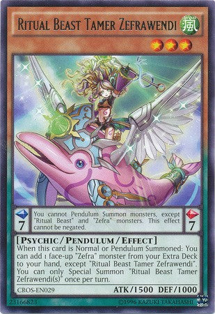 Ritual Beast Tamer Zefrawendi - Rare - King Gaming 
