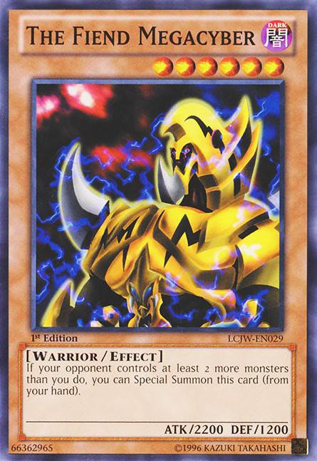 The Fiend Megacyber - NM Common King Gaming