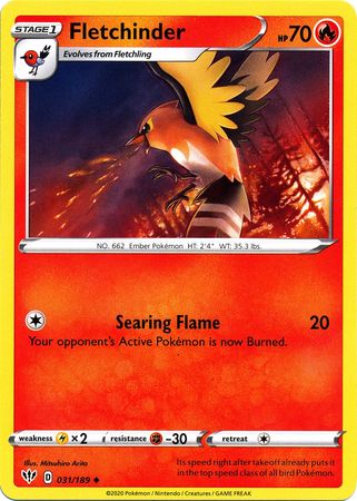 Fletchinder - 31/189 - Uncommon - King Gaming 