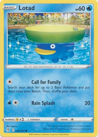 Lotad - 32/203 - Common - King Gaming 