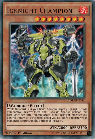 Igknight Champion - Rare - King Gaming 