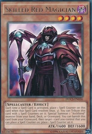 Skilled Red Magician - Rare - King Gaming 