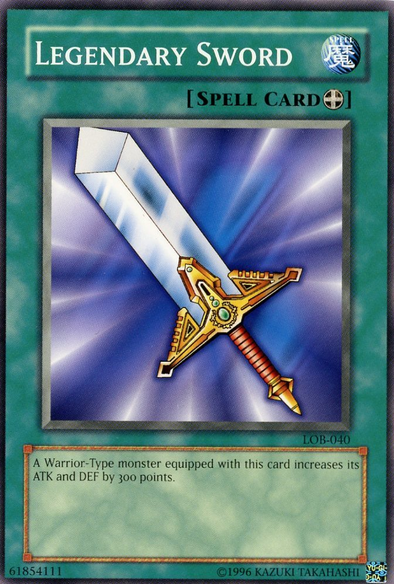 Legendary Sword - Common - Yu-Gi-Oh King Gaming