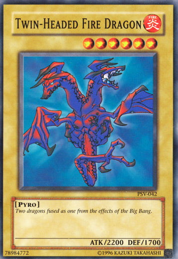 Twin-Headed Fire Dragon - Common - Yu-Gi-Oh King Gaming