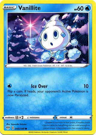 Vanillite - 45/189 - Common - King Gaming 