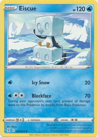 Eiscue - 47/203 - Uncommon - King Gaming 