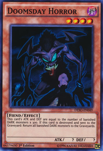 Doomsday Horror - Super Rare - King Gaming 