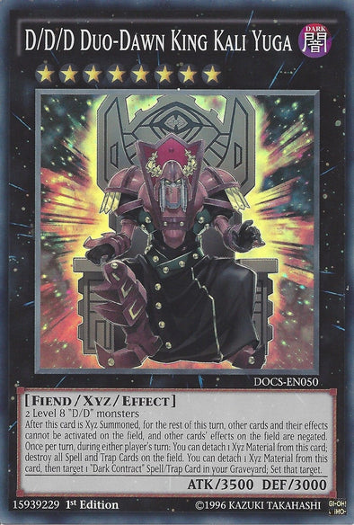 D/D/D Duo-Dawn King Kali Yuga - Super Rare - King Gaming 