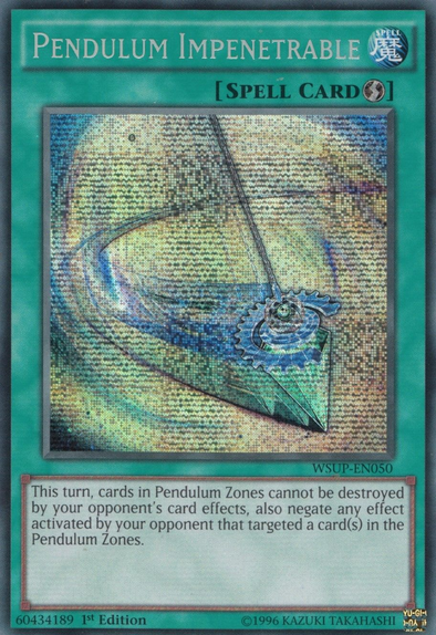 Pendulum Impenetrable - Prismatic Secret Rare - King Gaming 