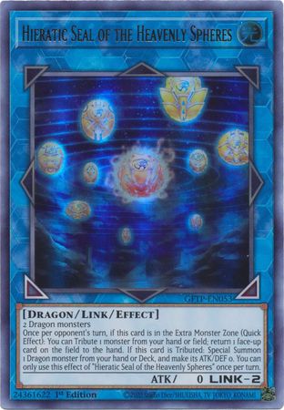 Hieratic Seal of The Heavenly Spheres - Ultra Rare - King Gaming 