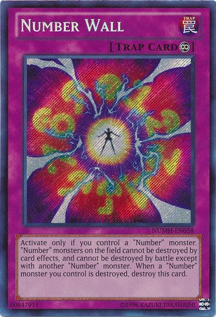 Number Wall - Secret Rare - King Gaming 
