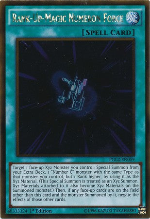 Rank-Up-Magic Numeron Force - Gold Rare - King Gaming 