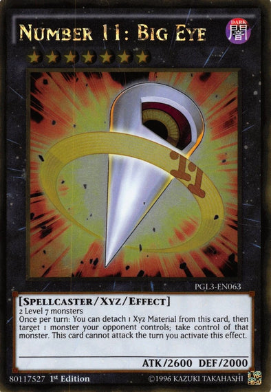 Number 11: Big Eye - Gold Rare - King Gaming 