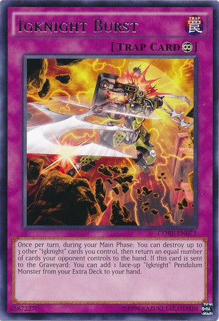 Igknight Burst - Rare - King Gaming 