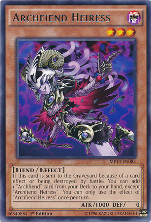 Archfiend Heiress - Rare - King Gaming 