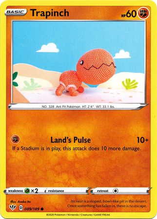Trapinch - 89/189 - Common - King Gaming 