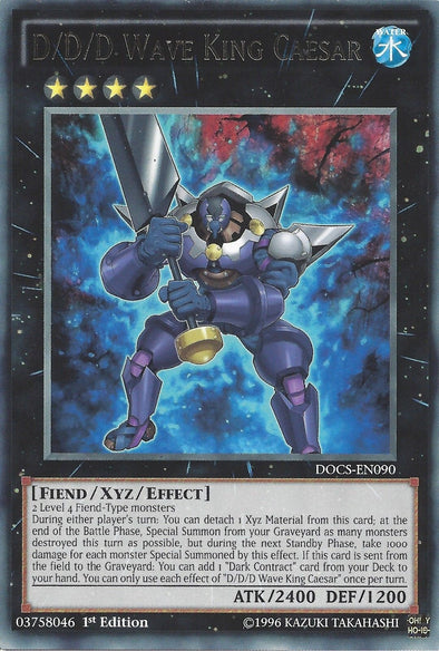 D/D/D Wave King Caesar - Rare - King Gaming 