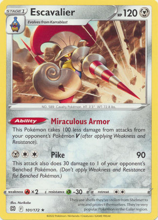 Escavalier - 101/172 - Rare - King Gaming 