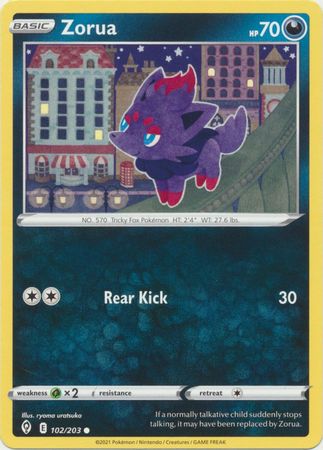 Zorua - 102/203 - Common - King Gaming 