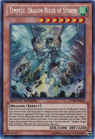 Tempest, Dragon Ruler of Storms - Secret Rare - King Gaming 