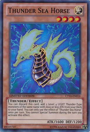 Thunder Sea Horse - Super Rare - King Gaming 