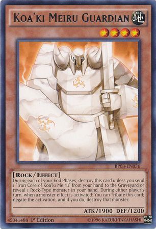 Koa'ki Meiru Guardian (Shatterfoil) - Rare - King Gaming 