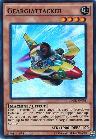 Geargiattacker - Gold Rare - King Gaming 