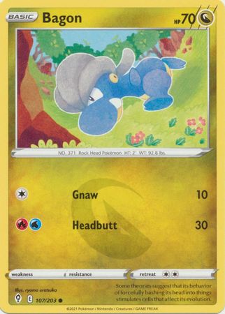 Bagon - 107/203 - Common - King Gaming 