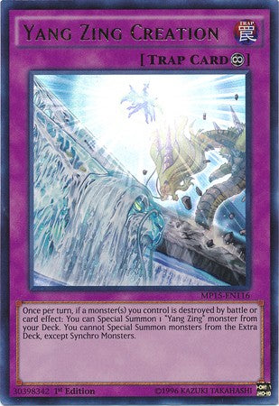 Yang Zing Creation - Ultra Rare - King Gaming 