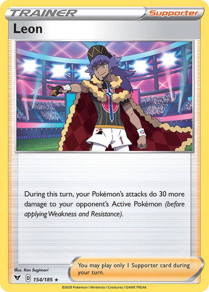 Leon - 154/185 - NM Rare King Gaming