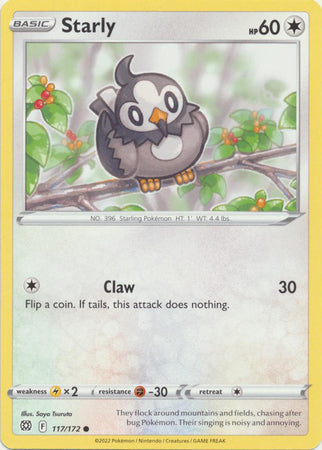 Starly - 117/172 - Common - King Gaming 