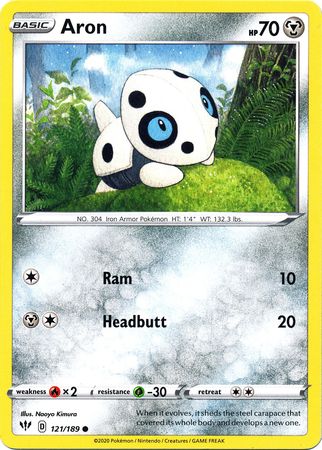 Aron - 121/189 - Common - King Gaming 