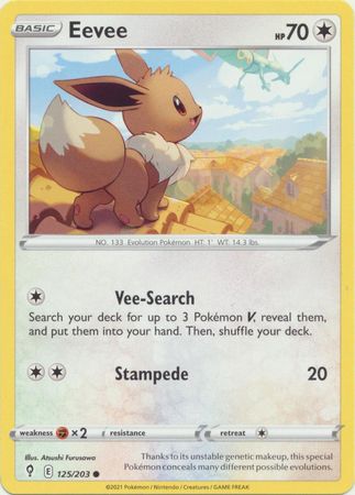 Eevee - 125/203 - Common - King Gaming 
