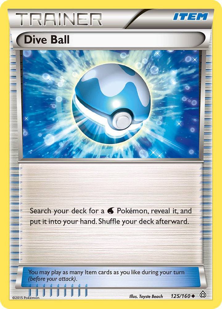 Dive Ball - 125/160 - Uncommon King Gaming