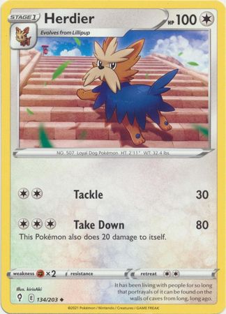 Herdier - 134/203 - Uncommon - King Gaming 