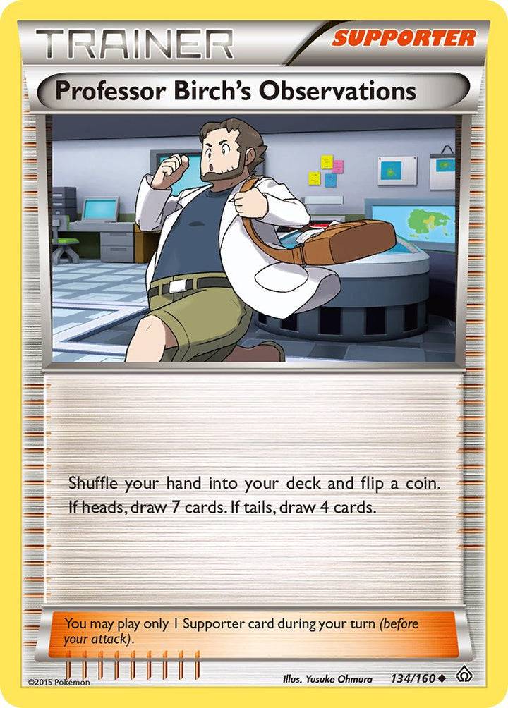 Professor Birch's Observations - 134/160 - Uncommon King Gaming