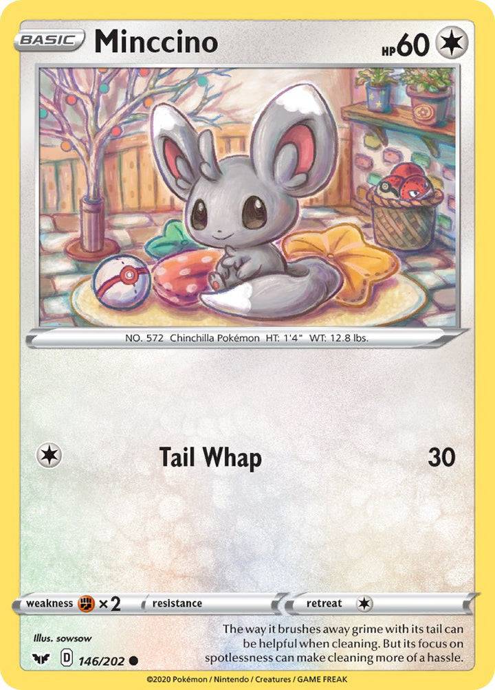 Minccino - 146/202 - NM Uncommon King Gaming