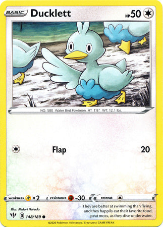 Ducklett - 148/189 - Common - King Gaming 