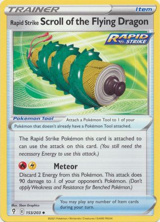 Rapid Strike Scroll of the Flying Dragon - 153/203 - Uncommon - King Gaming 