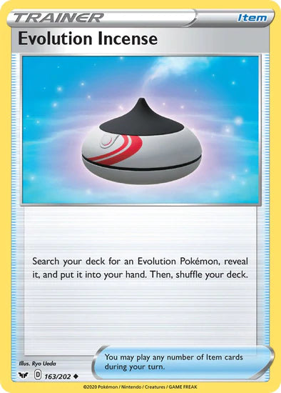 Evolution Incense - 163/202 - Uncommon King Gaming