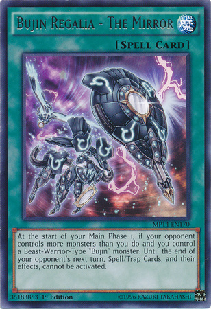 Bujin Regalia - The Mirror - Rare - King Gaming 