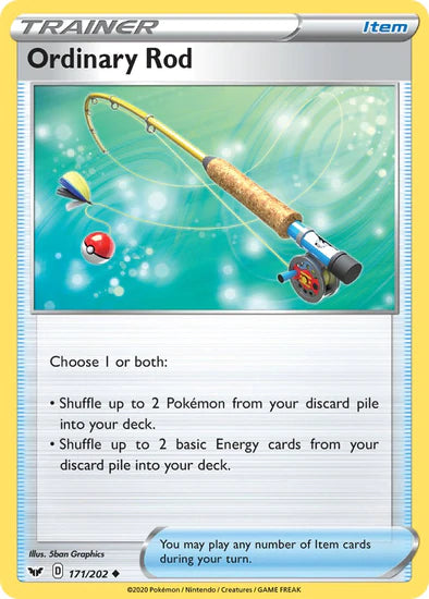 Ordinary Rod - 171/202 - Uncommon King Gaming