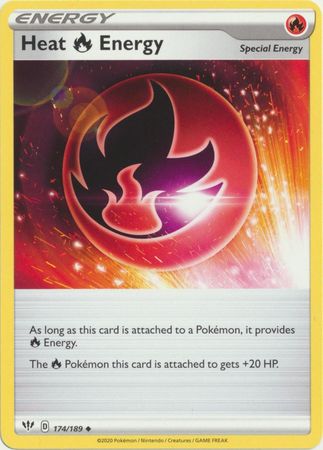 Heat Energy - 174/189 - Uncommon - King Gaming 