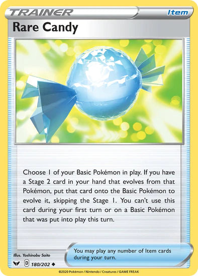 Rare Candy - 180/202 - Uncommon King Gaming