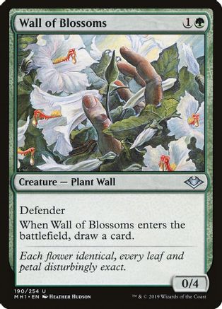 Wall of Blossoms - #190 - Uncommon - King Gaming 